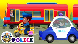 The Train Escape  ChuChu TV Police Fun Cartoons for Kids