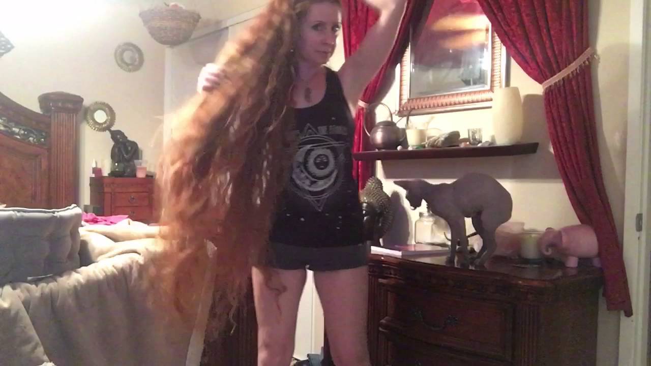 Real life Rapunzel hair