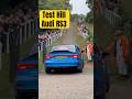 Audi RS3 takes on the famous test hill at Brooklands Museum! #audi #audirs3 #car #fast #loud