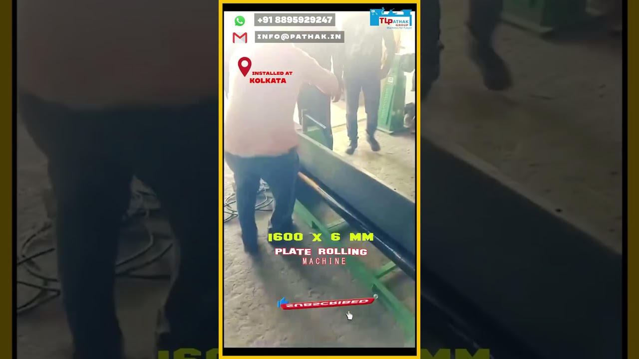 1600 X 6 mm Plate Rolling 