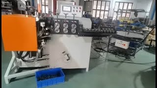 Fully Automatic D3-8mm Wire Ring Coiling Plus Welding Machine Factory Custom