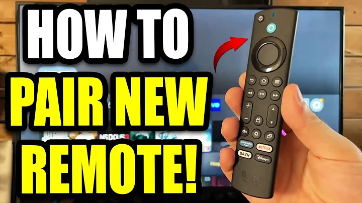 Amazon Fire TV: How to Pair New Remote without Old Remote