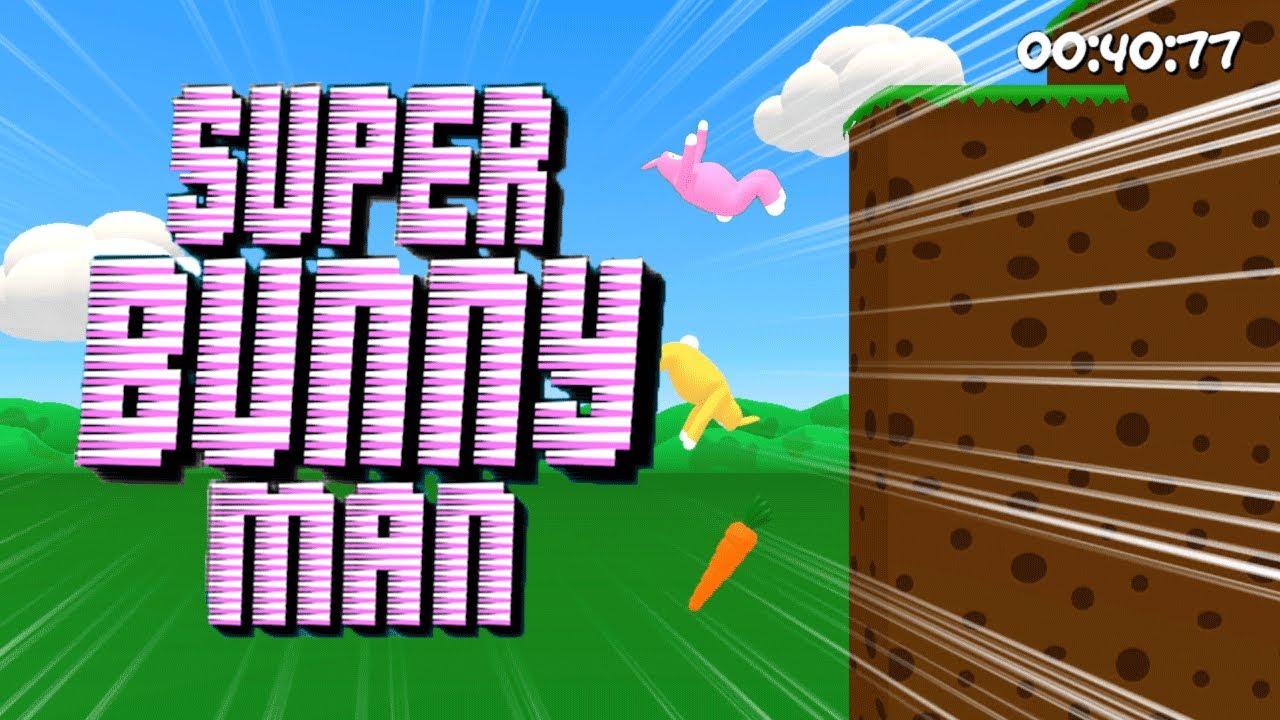 放送事故しか起きないゲーム「スーパーバニーマン」