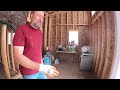 Its move in day  alaska off grid tiny house build  window installation