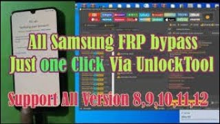 SM S9 (FRP) Google Lock Bypass By Unlock Tool Android 13 (2023)