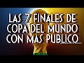 Cuál fue la final de Mundial con más público + Cuál fue la que tuvo menos + Cuántos habrá en Catar