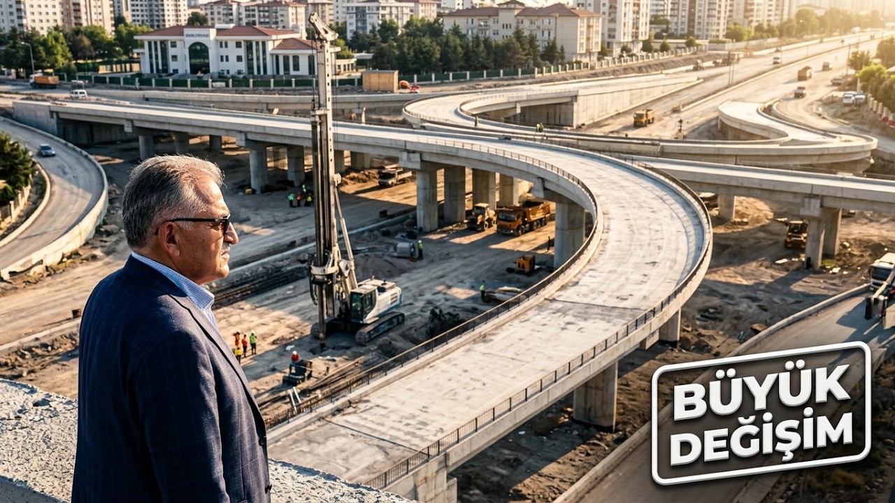 Kartal Katlı Kavşağı'nda Dev Adım: Kayseri Trafiği Nefes Alacak!