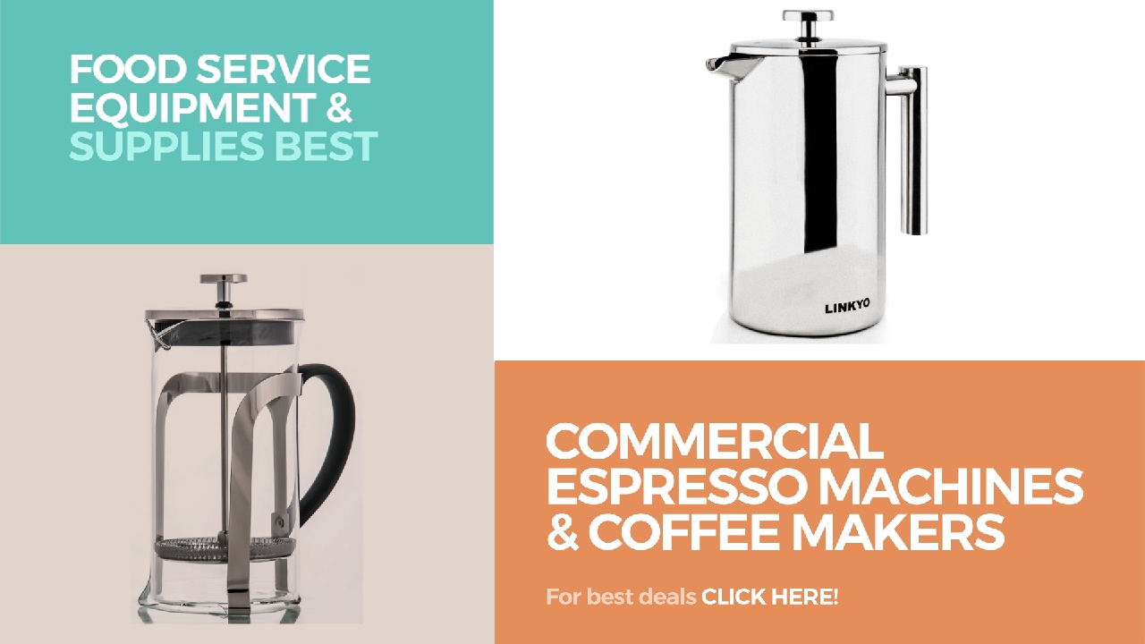 Commercial Espresso Machines & Coffee Makers // Food Service Equipment & Supplies Best Sellers