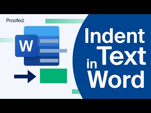 Indent Text in MS Word for Mac