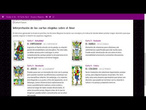 tirada tarot gratis online 3 cartas