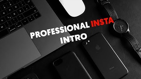 How to make professional instagram intro | Tut#03 | Dina_edits