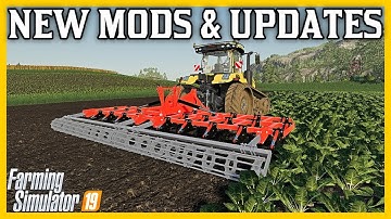 NEW FAVORITE CULTIVATOR! | New Mods For Farming Simulator 19 Specs, Slot Counts & More!