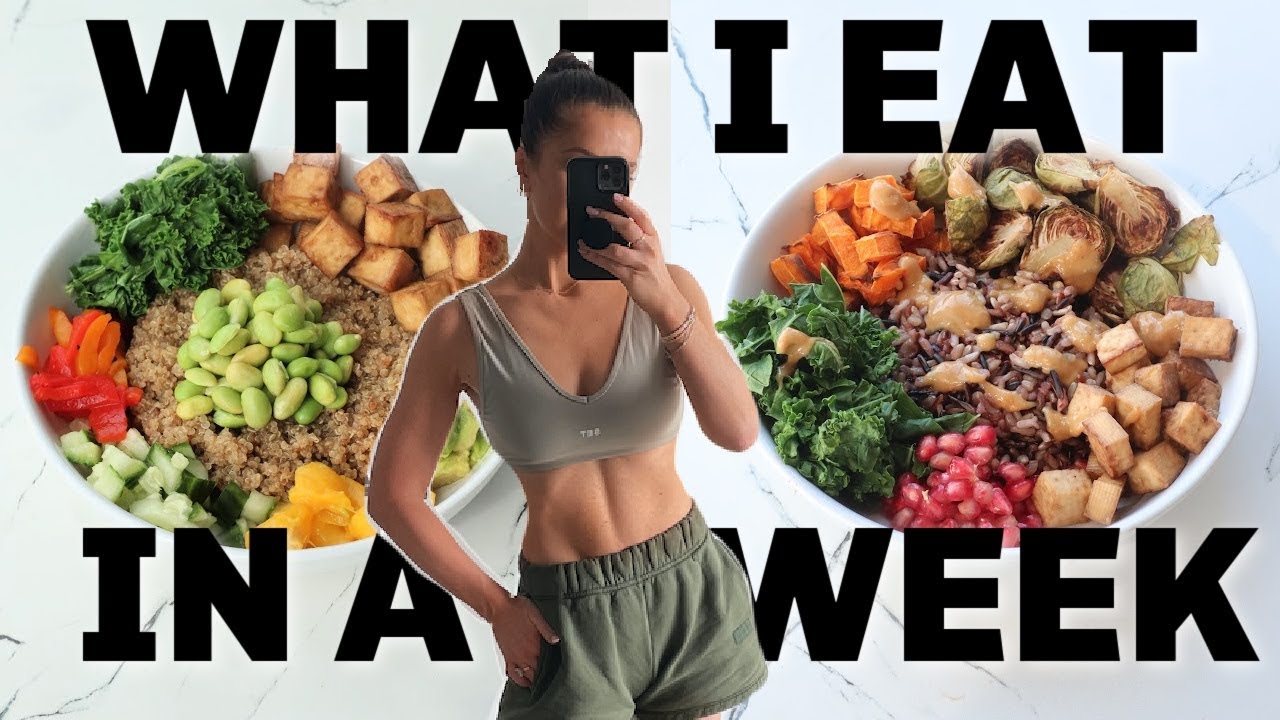 What I Eat in a WEEK for Dinner | Plant-Based Vegan Diet - YouTube