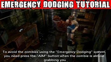 How do you dodge in original Resident Evil 3?