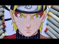 Como Desenhar o Naruto Modo Sennin - Passo a Passo - Drawing Naruto Sennin