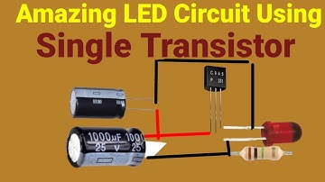 Transforming LEDs with Single Transistor | Electronics Hack |#ledlight @Shaktitechshakti