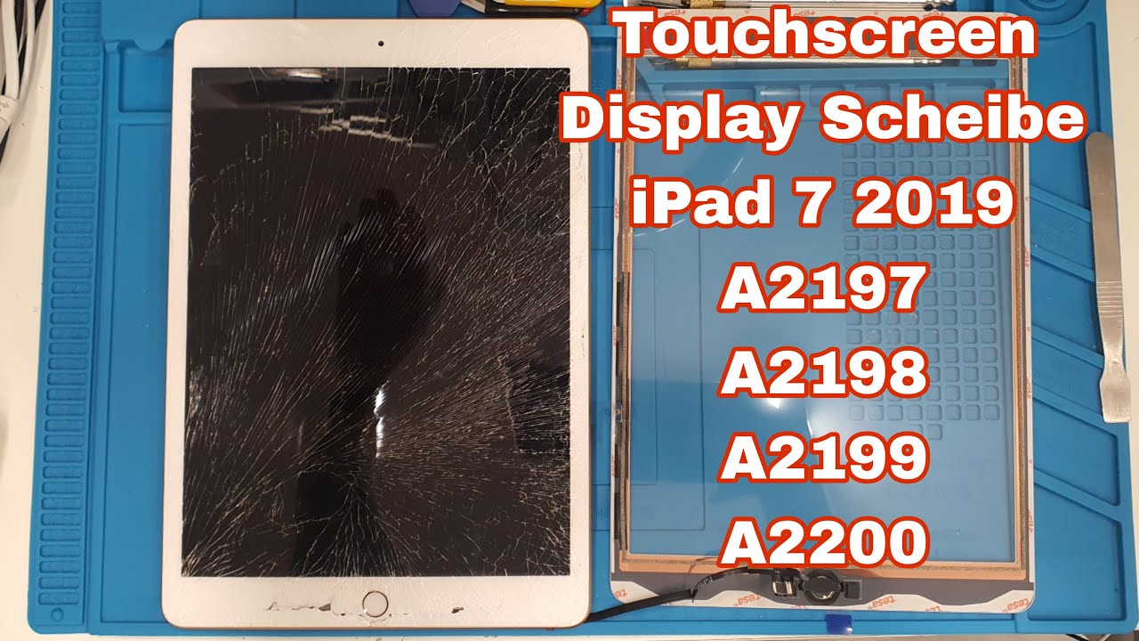 Ipad 7 Touchscreen Display Scheibe Digitizer 2019 A2197 A2198 A2199 A2200