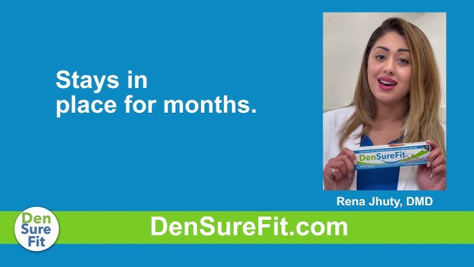 DenSureFit, how to apply to the denture. 