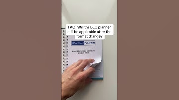 BEC CPA Exam Planner