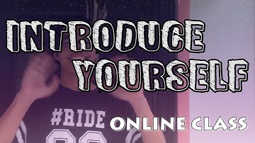 Creative Self-Introduction | Online Class