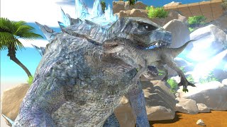 Indominus Godzilla Rex vs. Jurassic World!  Animal Revolt Battle Simulator