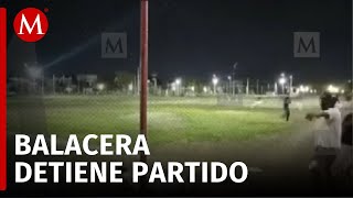 Reportan una balacera durante en un partido de softbol en Guadalupe, NL