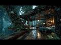 Soft Rain in the Deep Forest at Night 🌲 | Relax &amp; Drift into Deep Sleep 🌧️