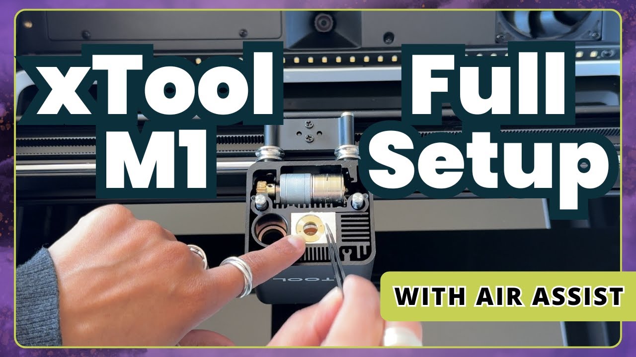 xTool M1 Unboxing & Setup for Newbies