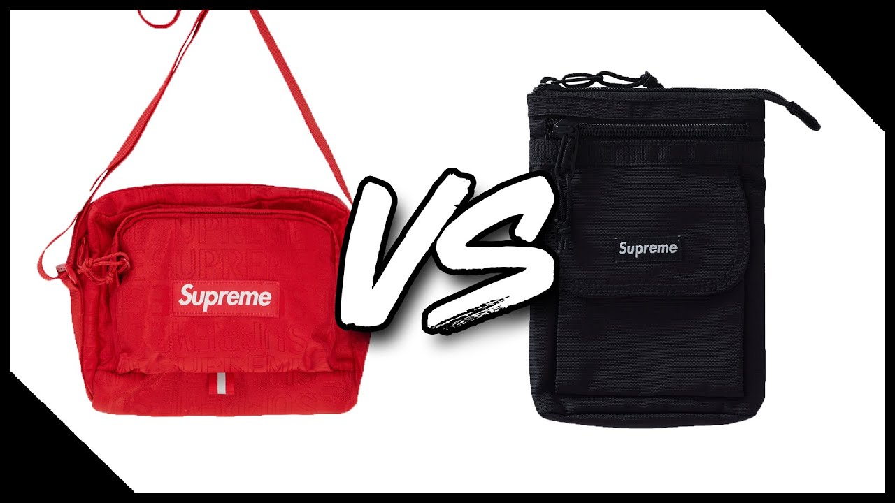 Supreme SS19 vs FW19 Shoulder Bag Comparison/Review 