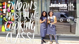 UK Food Vlog | London's most fun cooking class! by Leyla Kazim 3,194 views 6 years ago 7 minutes, 58 seconds