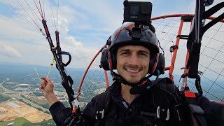 Flying a Napkin and Strings for 3.5 hours on TWO gallons