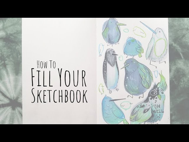 5 Ways to Use Fineliners in Your Sketchbook - Doodle/Drawing Ideas to Fill  a Sketchbook 