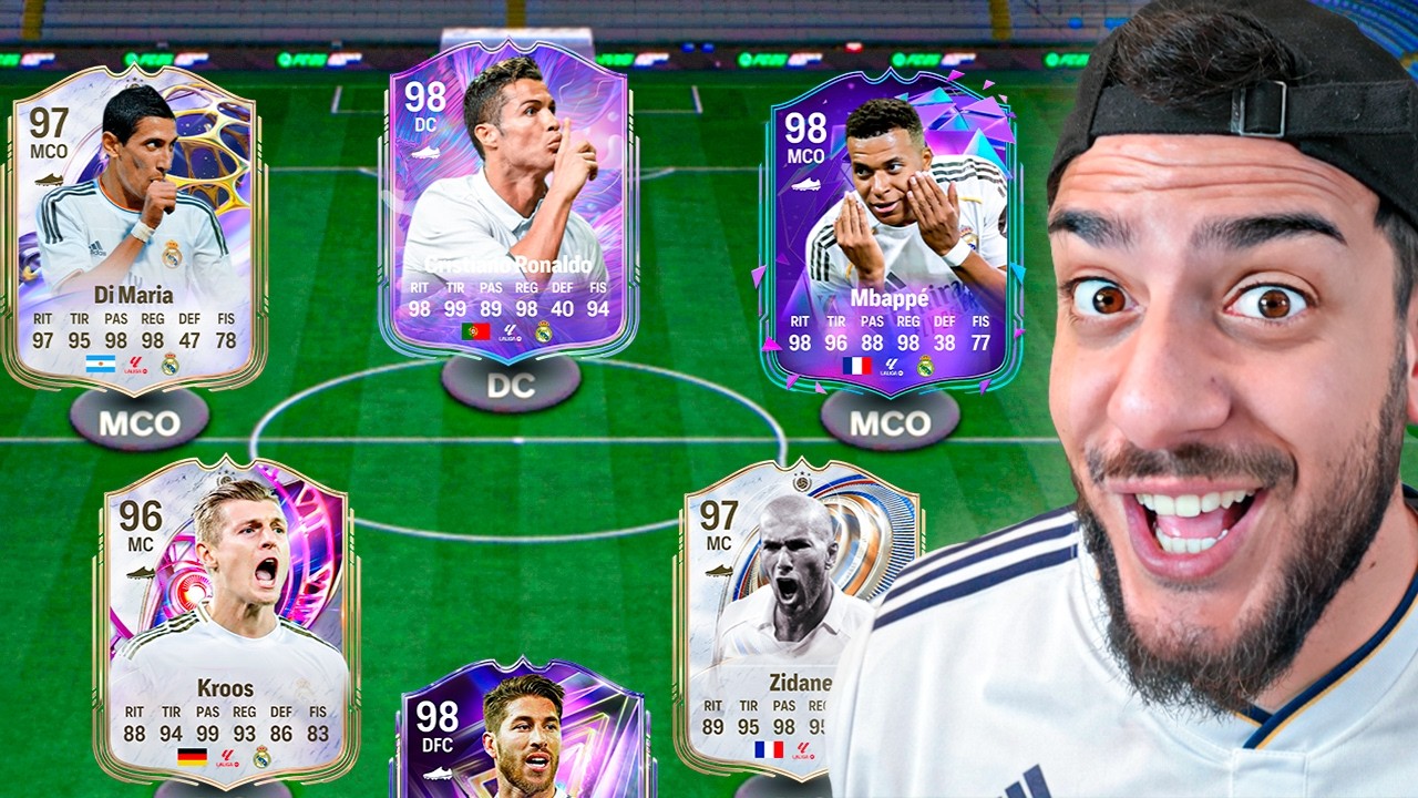 FUT DRAFT pero solo REAL MADRID ...