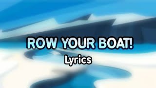 Row Your Boat | The Backyardigans Lyric Video | [READ DESC]