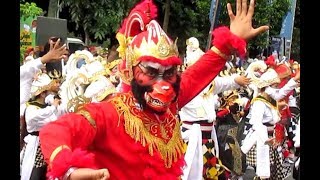 Beksan WANARA Hanuman Anggada / Rekor MURI Kostum Rewanda Terbanyak 2020 [HD]