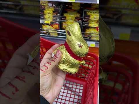 Video: Maminky zastavují to, co děláš! GIANT 1kg Lindt čokoládové zajíčky existují a vypadají úžasně