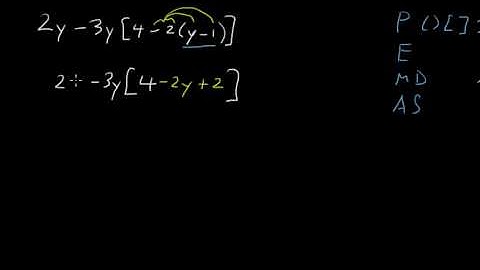 Simplify Polynomials with Order of Operations