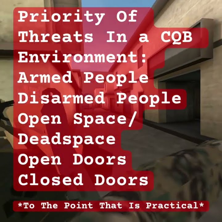 Priorities of Work in CQB #cqb #airsoftcqb #tacticalassaultvr #vr #cqc ...