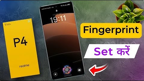 realme p4 me Display Fingerprint Kaise Lagaye | How to Set Display Fingerprint Lock in Realme P4 5g