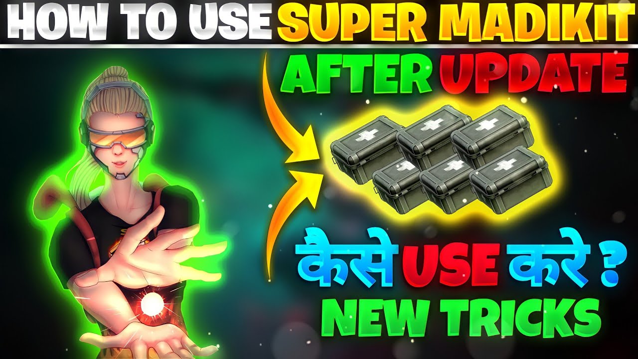 Free Fire Me Super Medikit Use Kaise Kare After Update Ke Baad | How To Use Super Medikit Free Fire