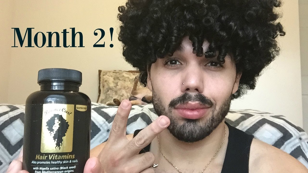 Bounce Curl Hair Vitamins - Month 2 - YouTube