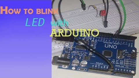 How to blink LED with ARDUINO | led ko kaise blink karwaye | full code explanation in hindi...