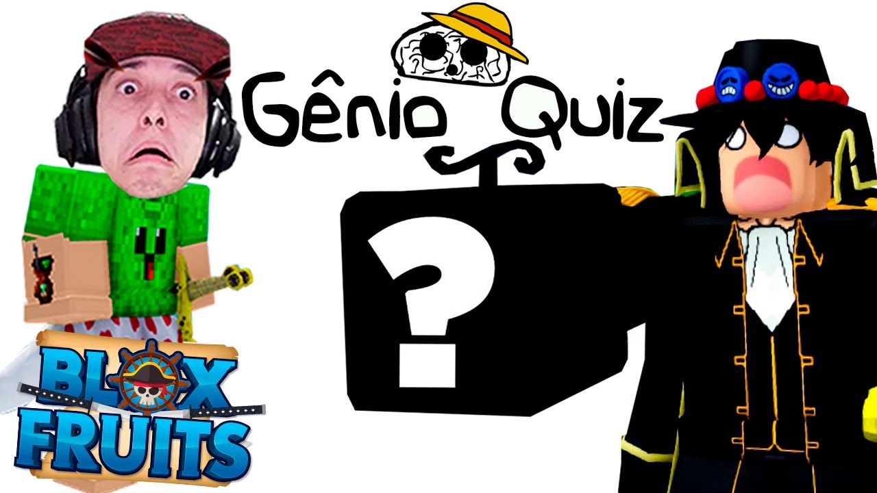 Gênio Quiz do BLOX FRUITS! ( IMPOSSIVEL ) 