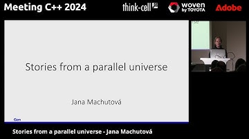Stories from a parallel universe - Jana Machutová - Meeting C++ 2024
