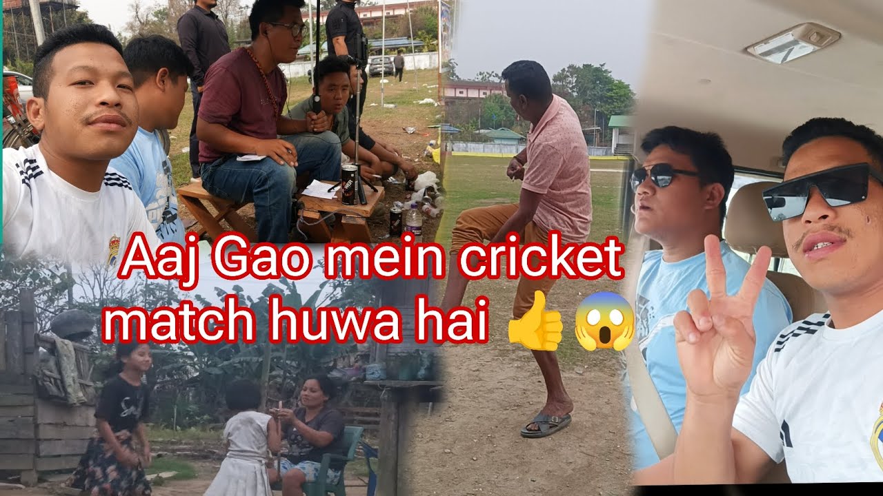 Aaj Gao mein cricket match huwa hai 👍🙏  @sodemsokri1537 