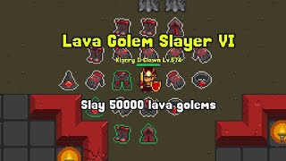 Lava Golem Slayer VI | Rucoy Online screenshot 5