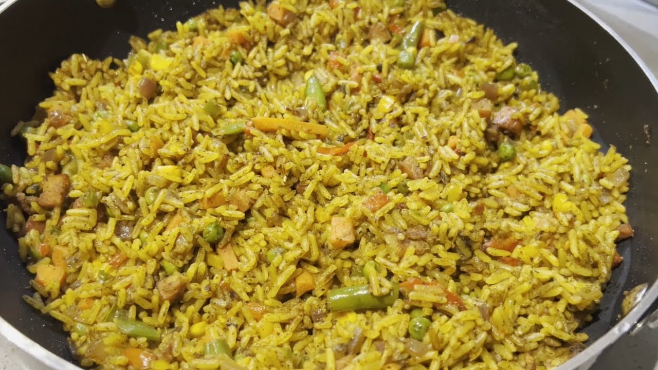 Spicy Rice Recipe Fried Rice YouTube