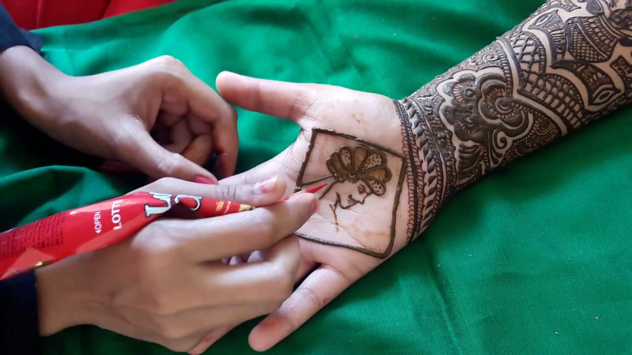 basic bridegroom mehndi designs for wedding by Bridal Mehndi