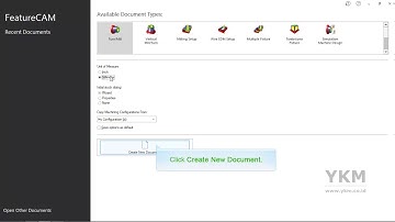 Autodesk FeatureCAM 2018 Turning project 1 part 1   Creating a new file