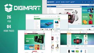 Digimart - Ecommerce PSD Template | Themeforest Website Templates and Themes